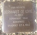 Stolperstein für Bernhardt de Levie in Meißen, Großenhainer Straße 13