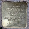 Stolperstein Karlsruher Str 23 (Halsee) Henny Bruck.jpg