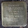 Stolperstein Suarezstr 5 (Charl) Erna Flanter.jpg