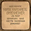 Stolperstein für Maria Margarete Oppenheimer (Schwedt (Oder)).jpg