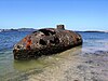 Hull of Sub Marine Explorer Wreck in Panama Canal