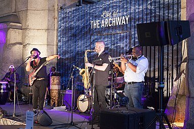 Summer opening of "Live at The Archway"