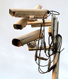 Closed-circuit television cameras Surveillance quevaal.jpg