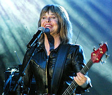 Suzi Quatro v AIS Aréne v Canberre (Austrália),26. septembra 2007