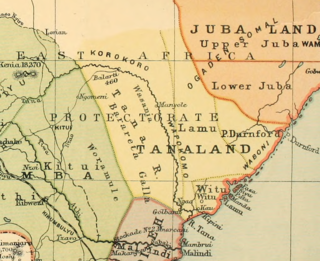 Burgabo Town in Lower Jubba, Somalia