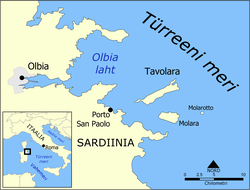 Tavolara - Localizzazione