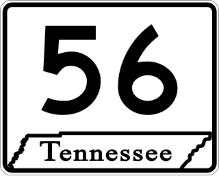 <span class="mw-page-title-main">Tennessee State Route 56</span> Highway in Tennessee