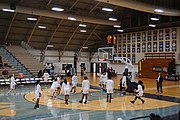 A&M–Commerce warming up