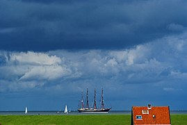 Texel - 't Horntje - Zuiderhaaks - 2008-08-23 'Parade of Sail' on the Rede of Texel & Marsdiep 43.jpg