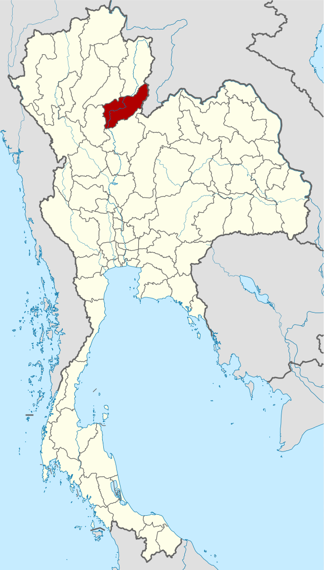 程逸府在泰国的位置