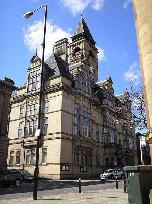 Image: The (new) Town Hall, Wood Street, Wakefield