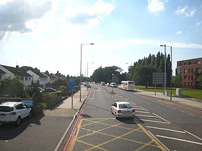 The A210 Eltham Road approaching Sutcliffe Park - geograph.org.uk - 3171989.jpg