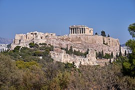 The Acropolis from Philopappos Hill on October 23, 2019.jpg