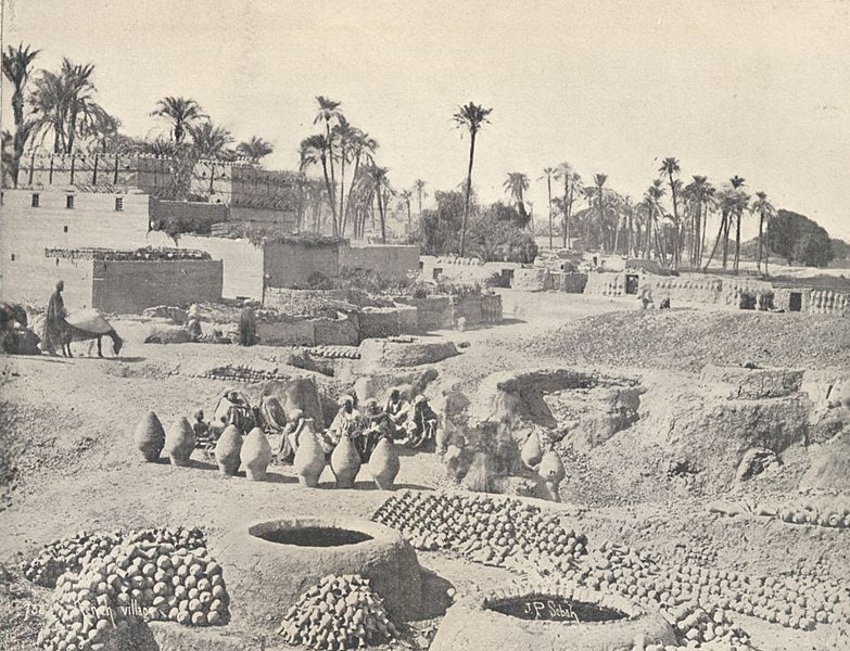 File:The Egyptian Village of Keneh, largely Coptic. (1918) - TIMEA.jpg