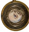 Eine Eye miniature von Prinzessin Charlotte von Wales