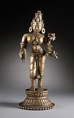 Thumbnail for File:The Hindu Goddess Shri Lakshmi LACMA M.87.210 (1 of 2).jpg