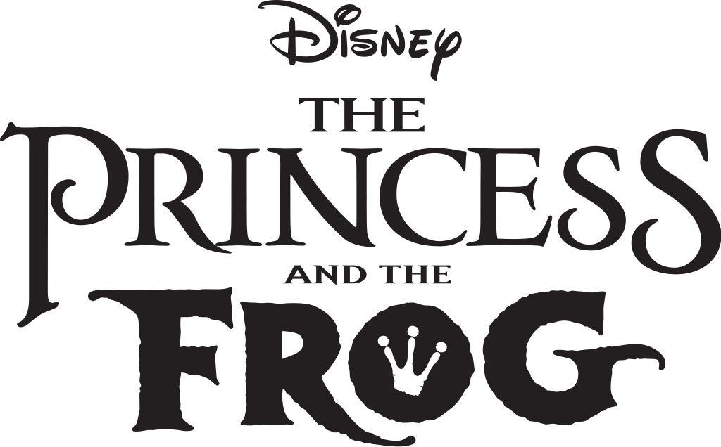 Download File:The Princess and the Frog Logo Black.svg - Wikipedia