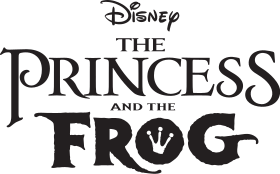 The Princess and the Frog Logo Black.svg