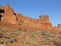 Argon Tower (left), Three Gossips (right)