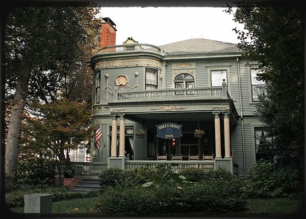 The William P. Nicolson House Shellmont Inn at 821 Piedmont Ave., Historic Midtown