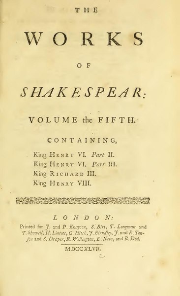 File:The Works of Shakespear (1747, Warburton) - Vol. 5.pdf