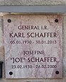 Theresian Military Academy Cemetery grave - Schaffer, Karl.jpg