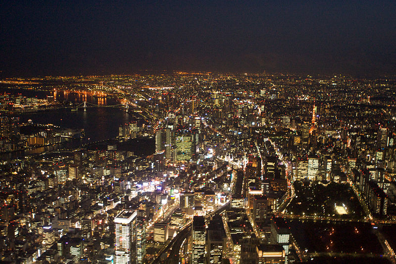 Súbor:Tokyo aerial night.jpg