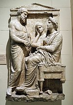 Tomb of Fraseus and Evandria (Berlin), replica in Pushkin museum 02 by shakko.jpg