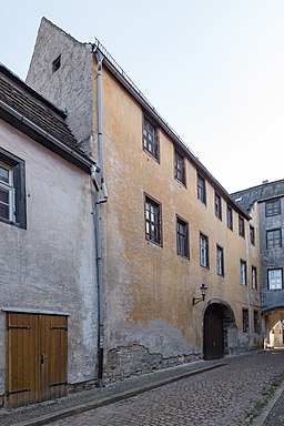 Topfmarkt 14, Ansicht Jüdengasse Naumburg (Saale) 20180808 002