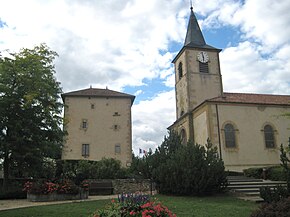 Башня Маюэ и церковь Сен-Горгон