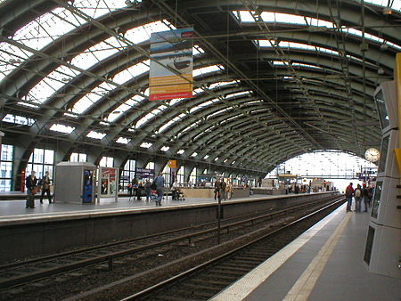 Train station Berlin Ostbahnhof