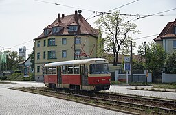 Friedrich-Ebert-Straße in Leuna