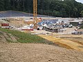 Chantier de la tête Sud du tunnel à Vélizy