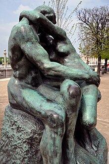 Tuileries Rodin Le Baiser 120409 4.jpg