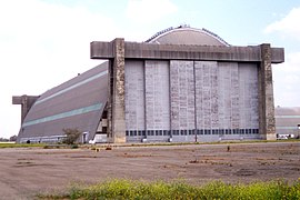 Hangar No. 2 at the former Marine Corps Air Station Tustin is 1,072 ft (327 m) long, 292 ft (89 m) wide and 192 ft (59 m) tall.