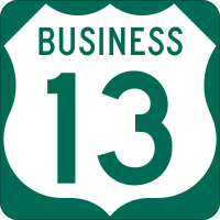 A standard U.S. Business Route marker used in Maryland