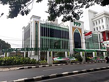 Party head office on Jalan Diponegoro, Menteng, Jakarta United Development Party HQ.jpg