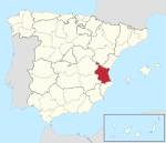 Valencia in Spain (plus Canarias).svg