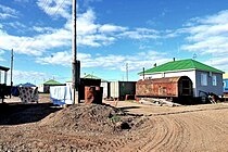 Vankarem, street scene