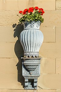 Vase in the Morisco Garden Wilhelma Stuttgart Germany