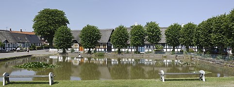 Village pond in Nordby
