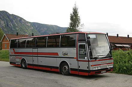 Preserved 1988 Scania Classic on K112 chassis in Norway, belonging to Telemark Bilruter.