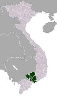 Southeast (Vietnam) region of Vietnam