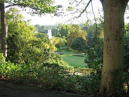 A view from Richmond Hill over the Terrace Gardens