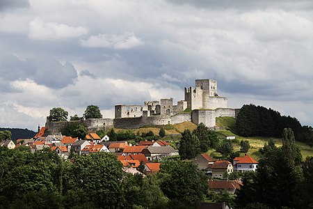 View to Rabí Castle, South Bohemia, Czech Republic