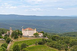 Château d'Aiguines (7. července 2021)