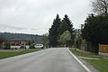 Čeština: Hlavní silnice ve Vrábčích-zastávce, Jihočeský kraj English: Main road in Vrábče-zastávka, South Bohemian Region, CZ