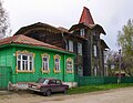 Вязніки, забудова вулиці Кисельова 19 ст., дерев'яний модерн