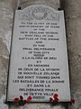 Lapide commemorativa della prima guerra mondiale alle forze della Nuova Zelanda nella cattedrale di Amiens.JPG