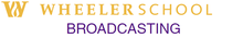Wheeler School Broadcasting logo